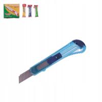 Baco Nożyk do tapet tapicerski z wymiennym ostrzem, mix kolorów