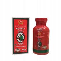 Monkey - Ayurvedyjski wybielające proszek do czyszczenia zębów z węglem