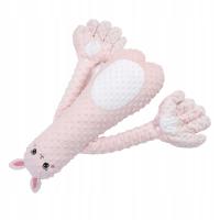 BABY KOJĄCA PODUSZKA DO SNU CZERWONA FASOLKA DOTS FASOL FABRIC SOFT FZ