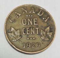 KANADA 1 cent 1929