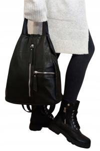 СУМКА-РЮКЗАК ЖЕНСКАЯ СУМКА 2В1 ГОРОДСКАЯ КЛАССИЧЕСКАЯ