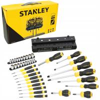 STANLEY набор отверток биты Stanley 57 elem отвертки 62-143