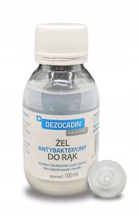 ŻEL PŁYN DEZYNFEKUJĄCY ANTYBAKTERYJNY DO RĄK 100ml