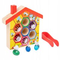 Ula Gry Klip Małe Pszczoły Zabawka Montessori