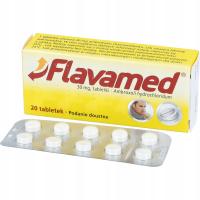 FLAVAMED lek wykrztuśny 30 mg - 20 tabletek, Data ważności: 30.06.2024