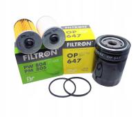 ZESTAW FILTR OLEJU PALIWA BIZON URSUS C-330 C-360 OP647 PM8045