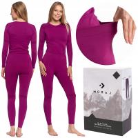 Bielizna Termoaktywna DAMSKA ZESTAW Odzieży Termicznej Bezszwowej MORAJ