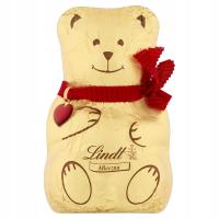 Lindt Miś Teddy z mlecznej czekolady złoty świąteczny miś czekoladowy 100g