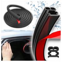 УПЛОТНИТЕЛЬНАЯ ЛЕНТА ДЛЯ АВТОМОБИЛЬНЫХ ДВЕРЕЙ 16 М, L-ОБРАЗНАЯ, САМОКЛЕЯЩАЯСЯ