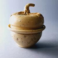 CERAMIKA AUTORSKA PIĘKNE NACZYNIE POJEMNIK GLINIANY JABŁKO