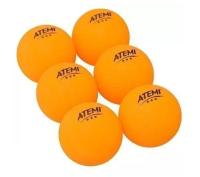 Мячи ATEMI * * * настольный теннис пинг-понг 6 шт