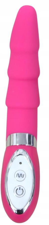 Wibrator Aphrodisia 10 funkcji silikonowy 19cm Różowy Super Mocne Wibracje