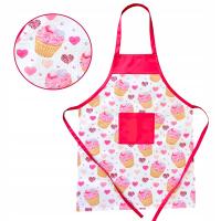 Fartuszek Kuchenny Dla Dzieci Bawełna Pieczenie Malowanie Na Prezent Święta