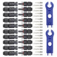 FOTOWOLTAICZNE KONEKTOR ZŁĄCZE MC4 PANEL SOLARNY IP67 14AWG-10AWG 10 PAR