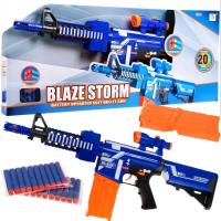 KARABIN PISTOLET NA DŁUGIE PIANKOWE STRZAŁKI POCISKI DUŻY ZESTAW+20STRZAŁEK