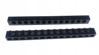 015g. Lego Technic belka 1x14 czarna 32018 - 2 szt