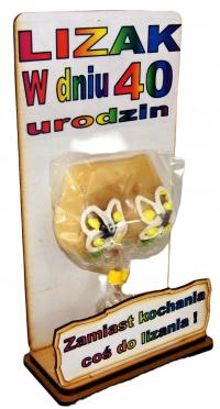 Смешной леденец на 40-й день рождения Sexi грудь