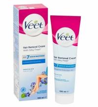 Veet Hair Removal Cream 100 ml Krem do Depilacji delikatny dla kobiet