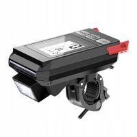 Prędkościomierz rowerowy z kolorem czerwonym