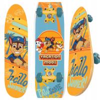 DESKOROLKA DREWNIANA DLA DZIECI PSI PATROL 61cm DESKA do 50kg