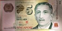 [MB9364] Singapur 5 dolarów 2013