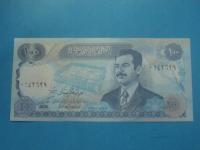 Irak Banknot 100 Dinars 1994 UNC P-84b Rzadszy