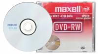 Диск MAXELL DVD-RW 4,7 ГБ Многократный запись 10 шт