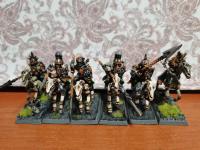 6x Black Knights Propaint metalOOP! Warhammer Fantasy Battle Vampire Counts