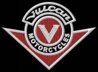 Naszywka dla fanów Kawasaki Vulcan Motorcycles haftowana z termofolią 2000