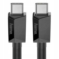 Hama KABEL USB-C – USB C Gen2, 10 Gb/s 1m czarny