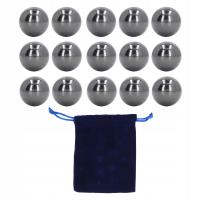 15 sztuk 25mm magnesy sferyczne ferrytowe czarne magnetyczne kulki kamienne