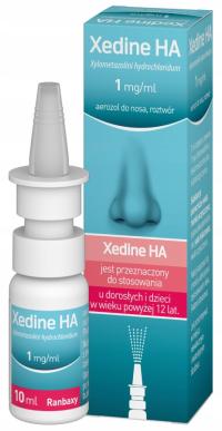 Xedine HA aerozol do nosa ksylometazolina 10 ml