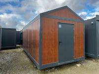 KONTENER PAWILON MIESZKALNY DOM MODUŁOWY TYPU STODOŁA 3×6 / 18 m