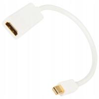 Adapter Blow 92-157# HDMI - mini DisplayPort biały