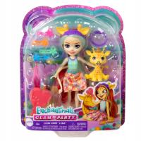 Enchantimals Żyrafa Lalka Deluxe HNV29 Mattel