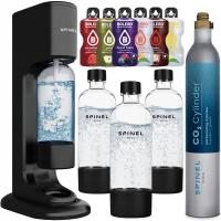 Saturator do gazowania wody Spinel Soda z 3 butelkami BPA Free