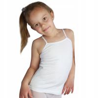 Lilly Bling podkoszulek dziecięcy biały bawełna
