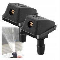 2x uniwersalne dysze do spryskiwaczy samochodowych szyby przedniej mgłowe