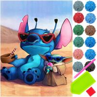 Haft Diamentowy DLA DZIECI Diamond Painting Mozaika Diamentowa 40x30