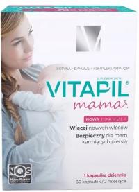 VITAPIL MAMA 60 kaps. BIOTYNA ZDROWE WŁOSY