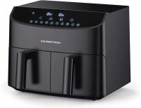 Frytkownica beztłuszczowa GOURMETmaxx 7 l 2400 W dwukomorowa 10 programów