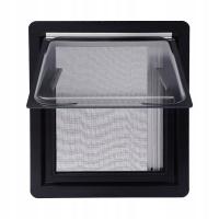 Okno wentylacyjne RV otwierane na zewnątrz 450 x 500 mm