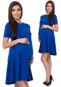 NATALIA trapezowa ciążowa sukienka XL / 42 chaber