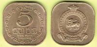 CEYLON 5 Cents 1963 r.