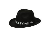 Kapelusz Gangstera czarny Al Capone