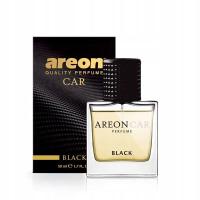 Perfumy zapach odświeżacze powietrza do samochodu Areon Black 50 ml