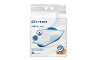 Podkłady chłonne jednorazowe higieniczne 40x60 25 szt MERCATOR safeLINE