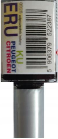 CITROEN ERU WHISPER NACRE LAKIER SAMOCHODOWY ZAPRAWKA DO RYS 10ML ARASYSTEM