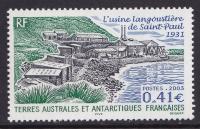 TAAF ** Mi 502 przetwórstwo langusty