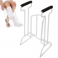 Metalowy Przyrząd do zakładania uciskowych pończoch i rajstop